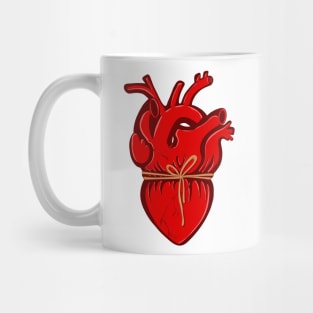 Heartache - bound heart Mug